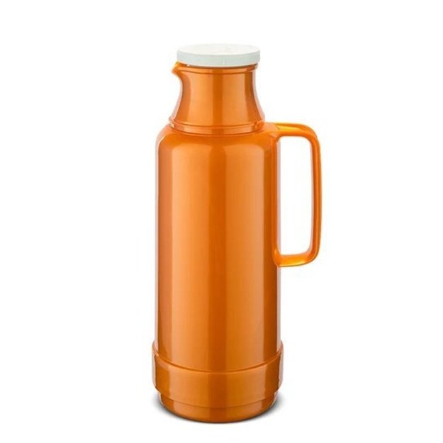 ROTPUNKT Glass thermos capacity 1.0 l, shiny fox (red)