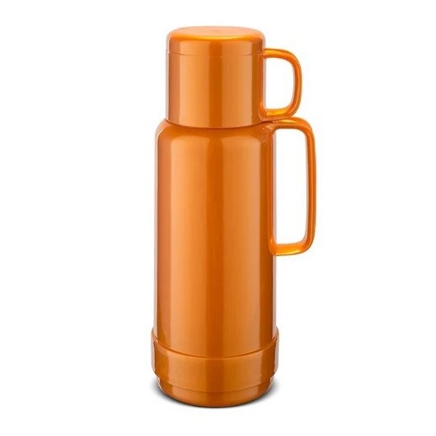 ROTPUNKT Glass thermos capacity 1.0 l, shiny fox (red)