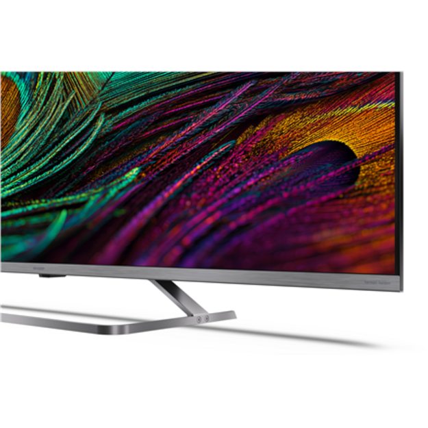 Sharp 4K QLED MiniLED TV | 50JP7265E | 50 | Smart TV | Google TV | UHD | Silver