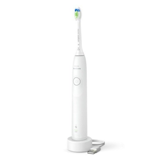 Philips Sonicare 5300 Series HX7108/01 Elektrinis dantų &scaron;epetėlis, Balta