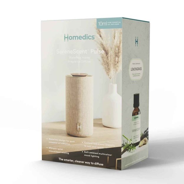 Homedics ARMH-800ST-WW Waterless Home Fragrance Diffuser