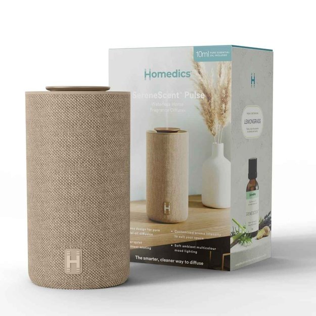 Homedics ARMH-800ST-WW Waterless Home Fragrance Diffuser
