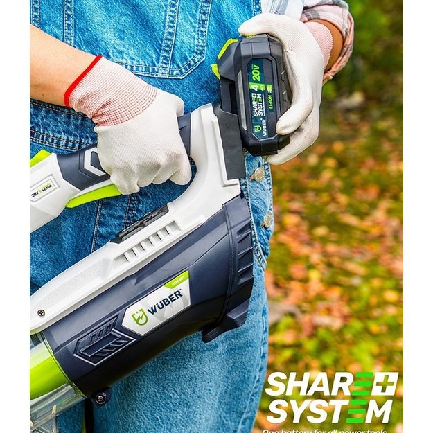 WUBER W04401 20V 137km/h cordless blower