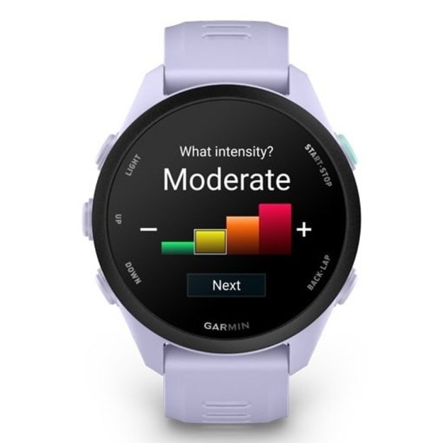 Garmin Forerunner 70 3.05 cm (1.2 ) AMOLED 43 mm Digital 390 x 390 pixels Touchscreen Lavender GPS (satellite)