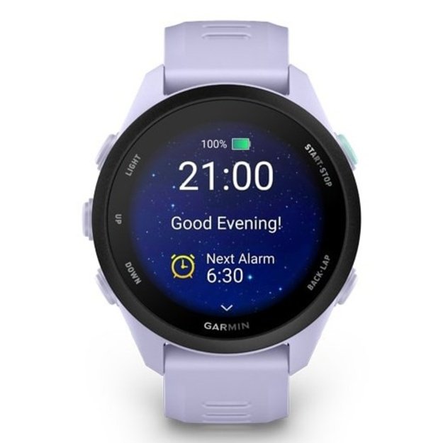 Garmin Forerunner 70 3.05 cm (1.2 ) AMOLED 43 mm Digital 390 x 390 pixels Touchscreen Lavender GPS (satellite)
