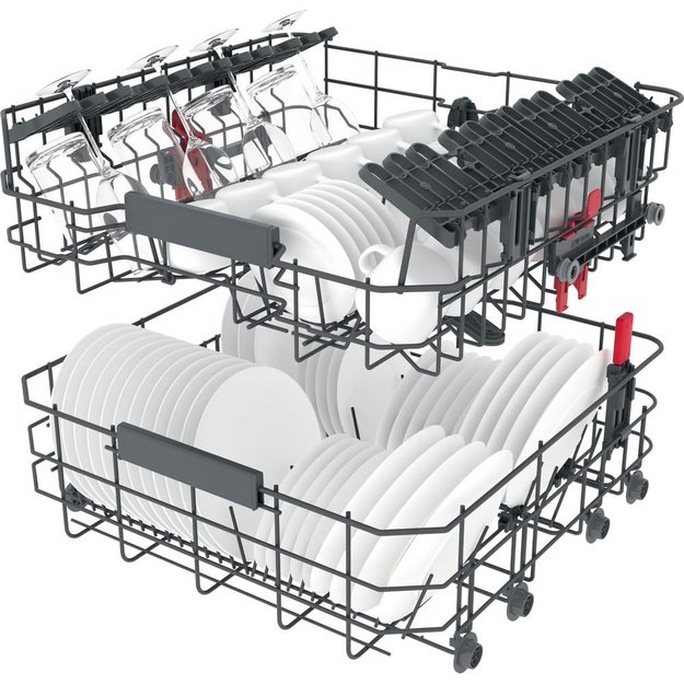 Whirlpool WIC 3C33 PFE UK Fully built-in 14 place settings