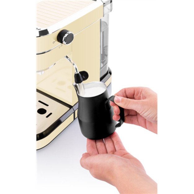 ETA | Espresso coffee maker | ETA618190040 Storio | Pump pressure 20 bar | Built-in milk frother | Semi-automatic | 1350 W | Bei 1