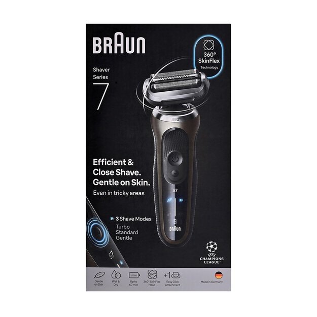 Braun 72-C1200s Series 7 Shaver, Gold | Braun