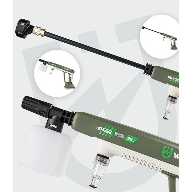 WUBER W04322 20V 300l/h cordless pressure washer