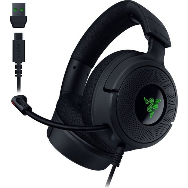 Razer Gaming Headset | Kraken V4 X | Wired | Over-Ear | Microphone | Black