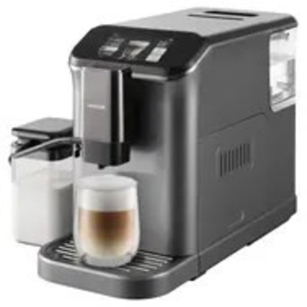 Sencor SES 8500BK grey automatic espresso machine 1350W 20bar 1.5L 200g container