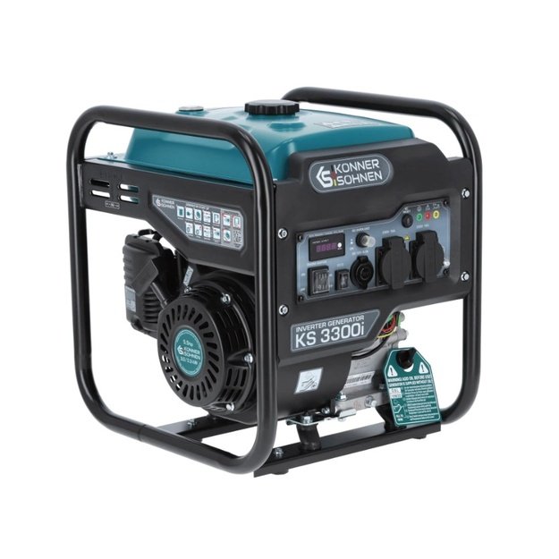 Benzininis inverterinis generatorius K&ouml;nner  amp S&ouml;hnen KS 3300i, 3kW 230V