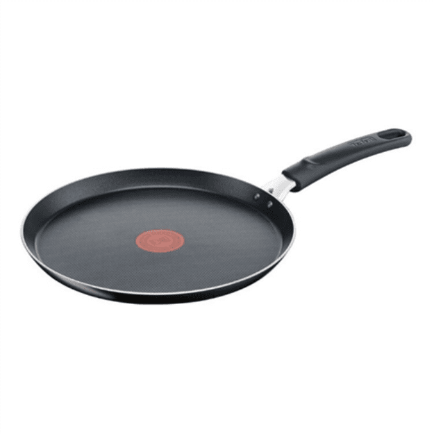 TEFAL Pan | H0563842 | Frying | Diameter 25 cm | Suitable for induction hob | Fixed handle | Black