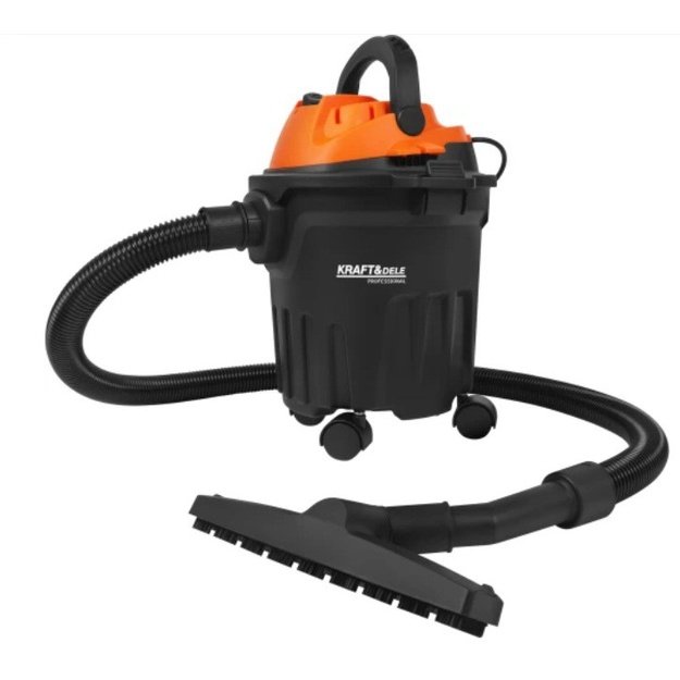 KraftDele KD5177 SAUSO IR DRĖGNO VALYMO SIURBLYS 12L