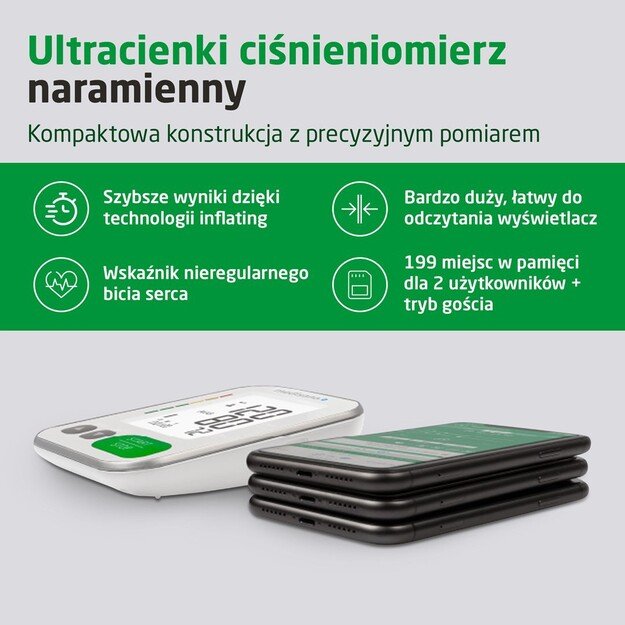 Medisana BU 572 upper arm blood pressure monitor (white) 5