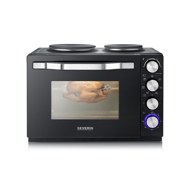 Severin TO 2074 toaster oven 30 L 2500 W Black Grill 6