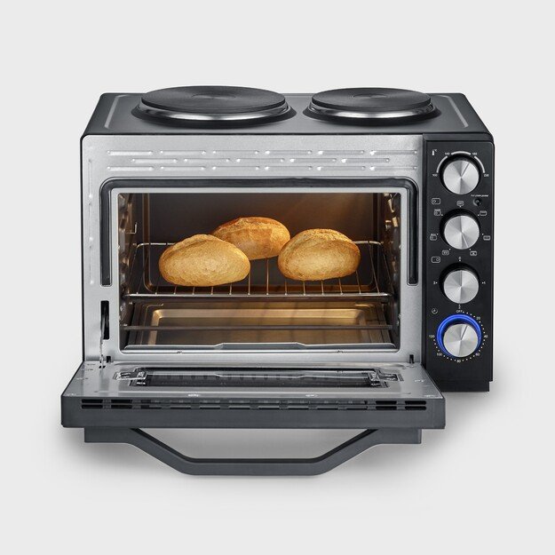 Severin TO 2074 toaster oven 30 L 2500 W Black Grill 4