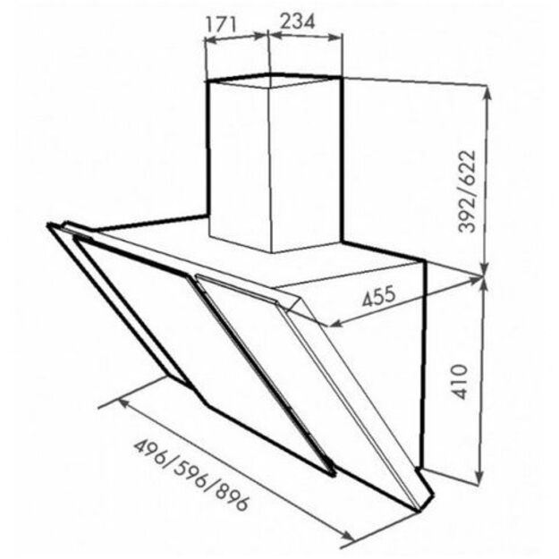 ELEYUS Vesta S 1000 60 BL LED (VSS L 15 200 60 BL)