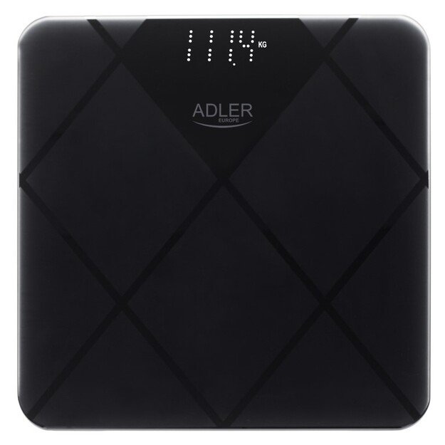 Adler Bathroom Scale AD 8169 Maximum weight (capacity) 180 kg Accuracy 100 g Graphite/Black