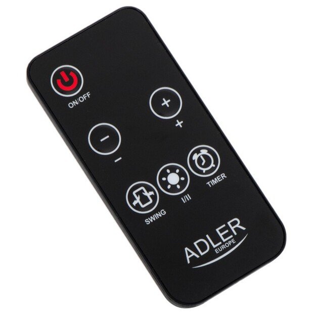 Adler Heater AD 7731 Ceramic 2200 W Number of power levels 2 Suitable for rooms up to 20 m² Black