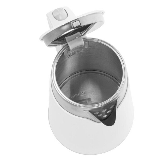 Adler Kettle  AD 1372 Electric 800 W 0.6 L Plastic/Stainless steel 360° rotational base White