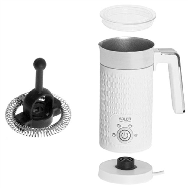 Adler Milk frother  AD 4494  500 W Milk frother White