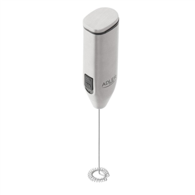Adler Milk frother with a stand AD 4500 Milk frother Stainless Steel