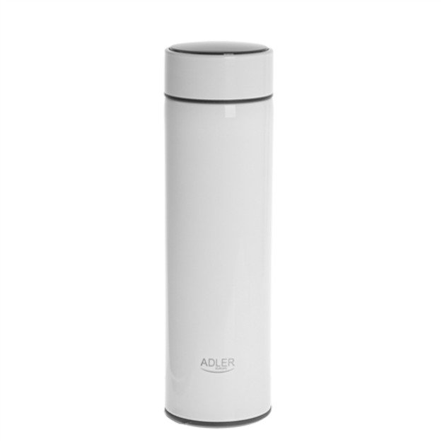 Adler Thermal Flask AD 4506w Material Stainless steel/Silicone White