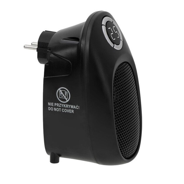 Adler Thermofan - Easy Heater AD 7726 Ceramic 400 W Number of power levels 2 Suitable for rooms up to 32 m² Black
