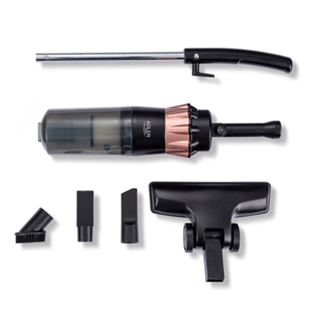 Adler Vacuum Cleaner AD 7049  Corded operating Handheld 2in1 600 W - V Black Warranty 24 month(s)