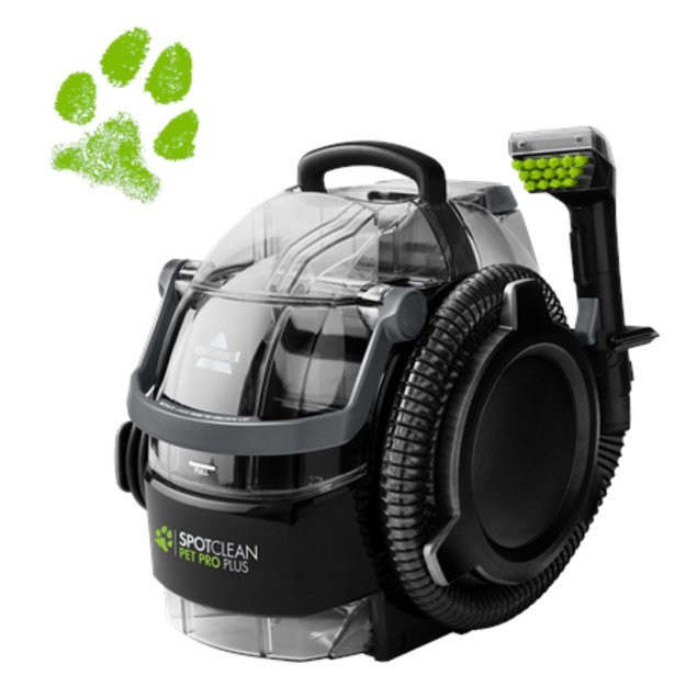 Bissell SpotClean Pet Pro Plus Cleaner 37252 Corded operating Handheld 750 W - V Black/Titanium Warranty 24 month(s)