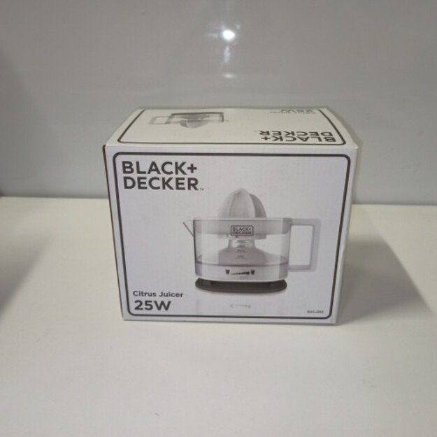 Black+Decker - BXCJ25E Citrus Juicer 25 Plastic 350 ml White