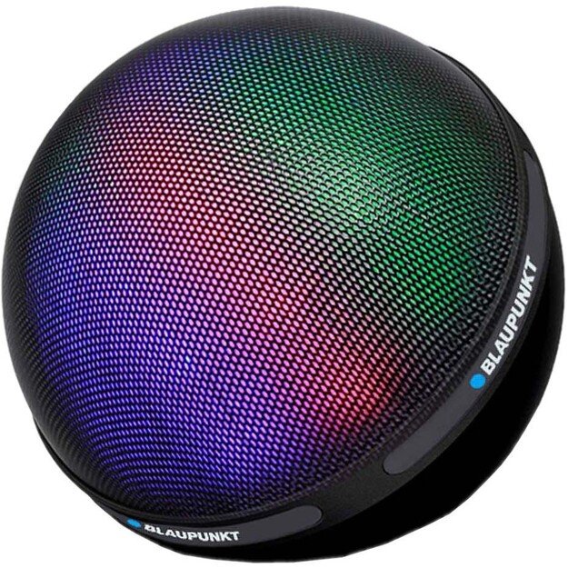 Blaupunkt BT08LED portable speaker Black 5 W