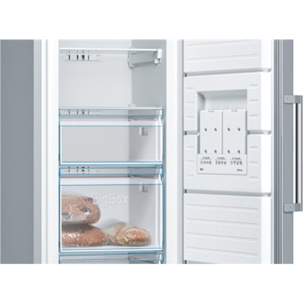 Bosch Freezer GSN36VLEP Energy efficiency class E Upright Free standing Height 186 cm Total net capacity 242 L No Frost system S