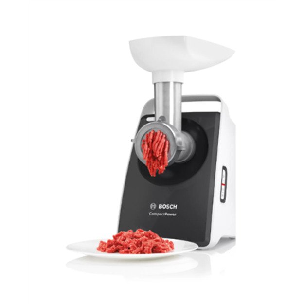 Bosch | Meat mincer CompactPower | MFW3612A | Black | 500 W | Number of speeds 1 | 2 Discs: 4 mm and 8 mm