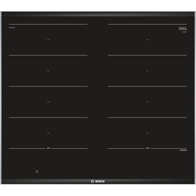 Bosch PXX675DC1E hob Black,Stainless steel Built-in Zone induction hob 4 zone(s)