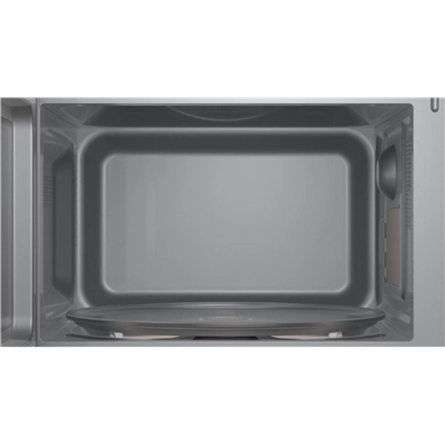 Bosch Serie 2 FFL023MS2 microwave Countertop Solo microwave 20 L 800 W Black, Stainless steel