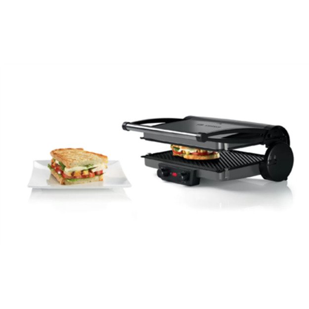 Bosch | TCG4215 | Grill | Contact | 2000 W | Silver/Black