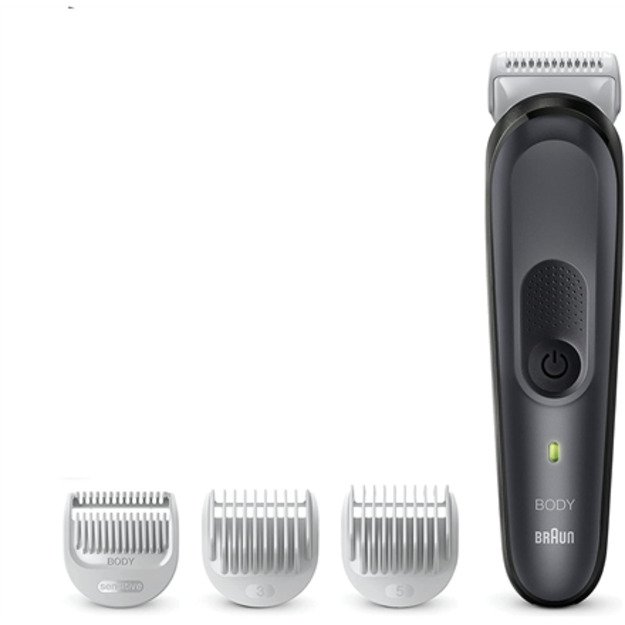 Braun | BG3350 | Body Groomer | Cordless and corded | Number of length steps | Number of shaver heads