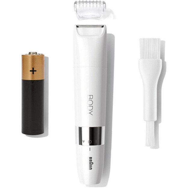 Braun Body Mini Trimmer BS1000 Bulb lifetime (flashes) Not applicable Number of power levels 1 Wet & Dry White