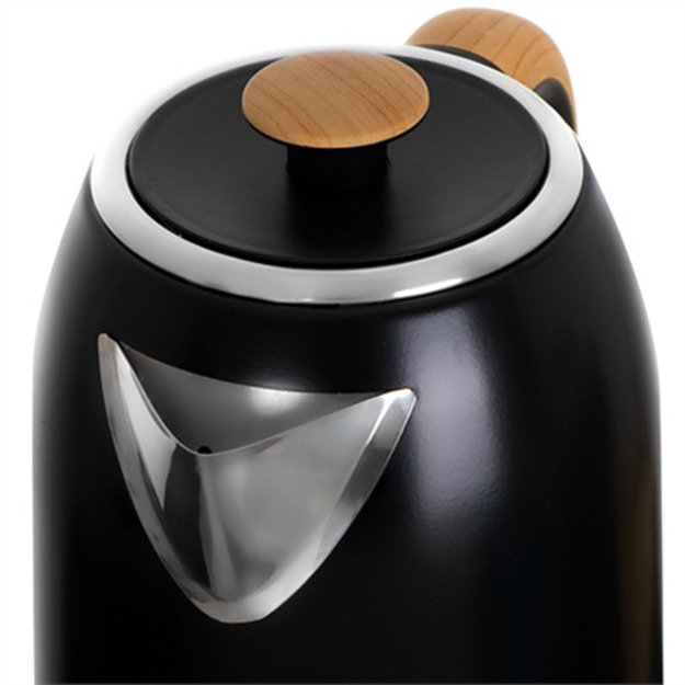 Camry Kettle CR 1342 Electric 2200 W 1.7 L Stainless steel 360° rotational base Black