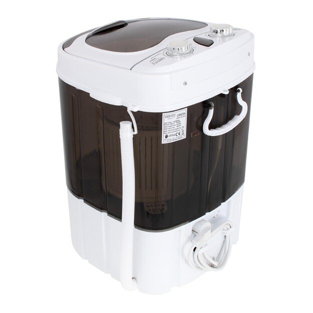 Camry Mini washing machine CR 8054 Top loading Washing capacity 3 kg Depth 37 cm Width 36 cm White/Gray