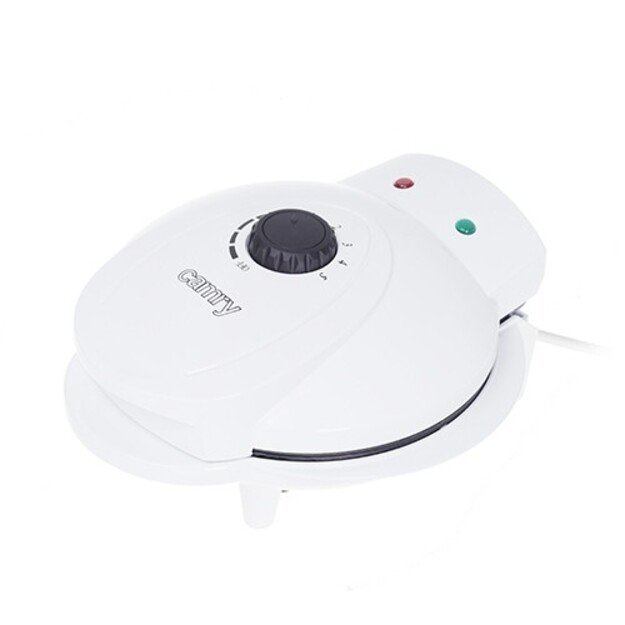 Camry Waffle maker CR 3022 1000 W, Number of pastry 5, Heart shaped, White