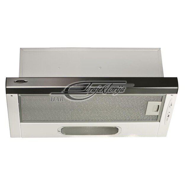 Cooker hood under-cabinet AKPO WK-7 LIGHT ECO 60 INOX (265,5 m3/h, 600mm, inox color)