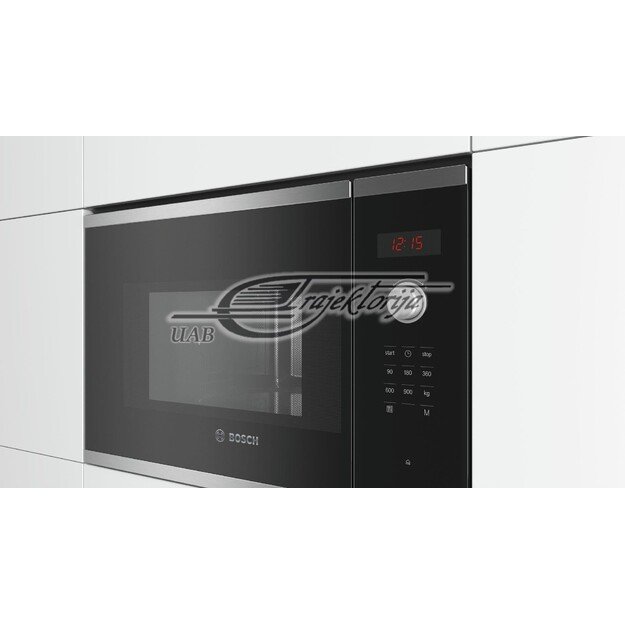 Cooker microwave BOSCH BFL553MS0 (900W, 25l, black color)
