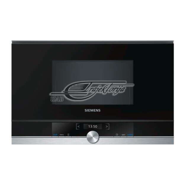 Cooker microwave Siemens BF 634 RGS1 (900W, 21l, steel color)