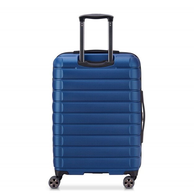 Delsey Lagaminas SHADOW 5.0 66cm 4 DOUBLE WHEELS EXPANDABLE TROLLEY CASE mėlyna sp.