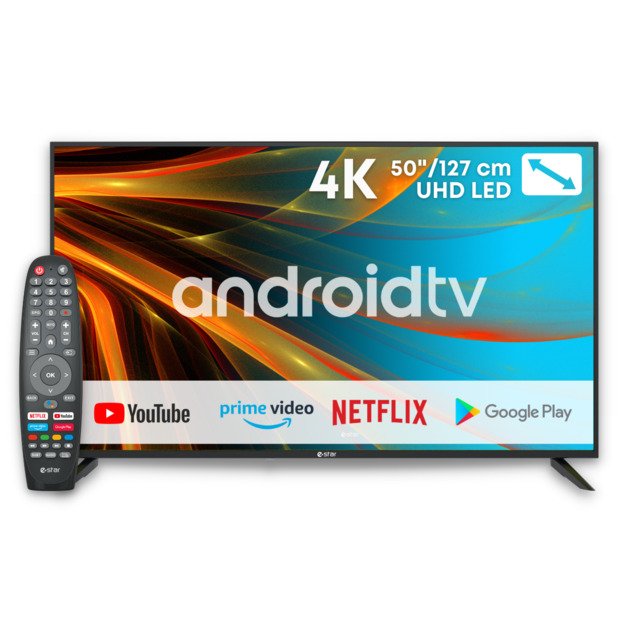 eSTAR Android TV 50 /127cm 4K UHD LEDTV50A1T2