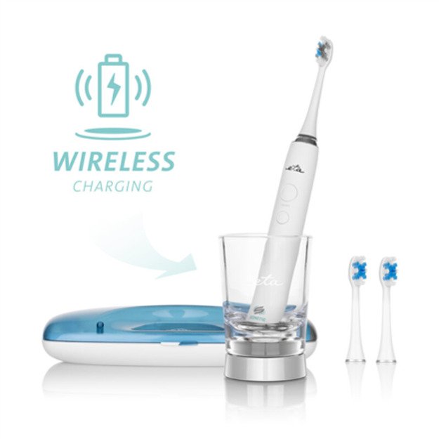 ETA Sonetic Toothbrush ETA570790000 Rechargeable For adults Number of brush heads included 3 Number of teeth brushing modes 4 So