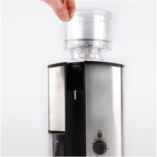 Gastroback 42602 Black, Silver, Coffee grinder, 165W W